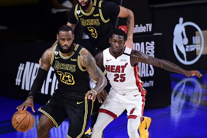 Miami Heat 96-94 LA Lakers: Twitter in disbelief as Kendrick Nunn dominates LeBron James & crew in NBA Finals rematch