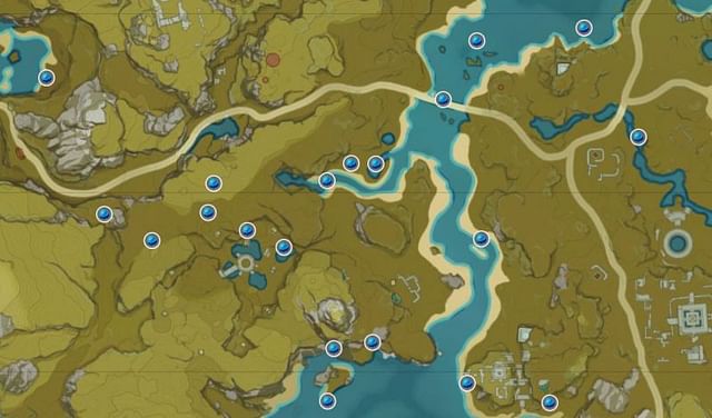 Mist Flower locations in Genshin Impact