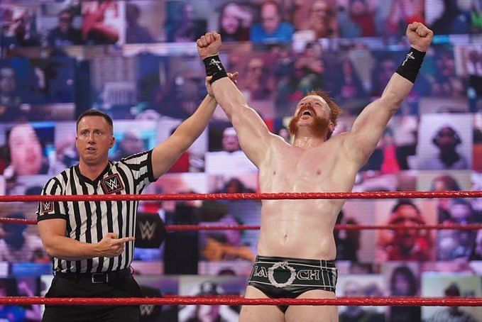 Sheamus was victorious on RAW