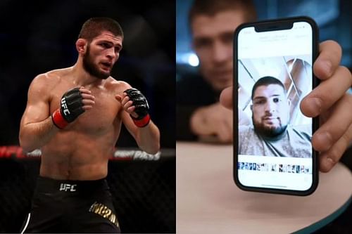 UFC lightweight champion Khabib Nurmagomedov (Image courtesy of Nurmagomedov's face: https://www.youtube.com/watch?v=92Q7Wx-enJ8)