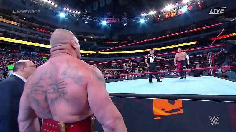 Brock Lesnar and Samoa Joe