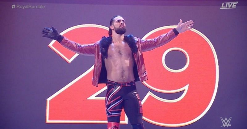 Seth Rollins&#039; 2021 WWE Royal Rumble return