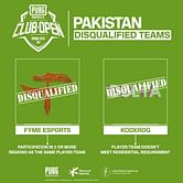 Two teams disqualified from PUBG Mobile Club Open Spring Split Pakistan 2021 for violating rules