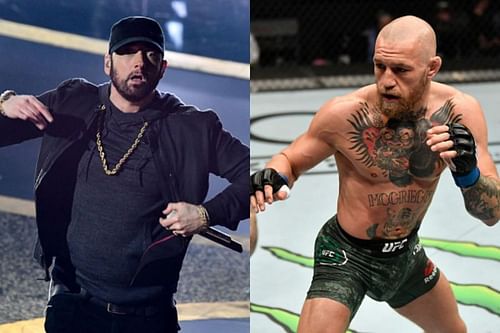 Eminem and Conor McGregor