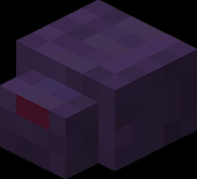 An Endermite with Minecraft