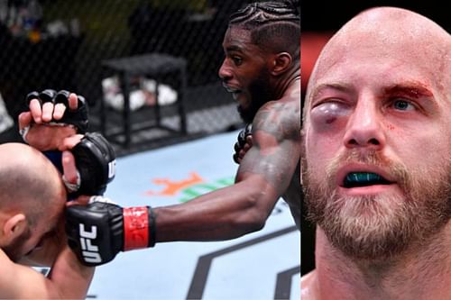 Justin Jaynes suffers bad eye injury at UFC Vegas 18