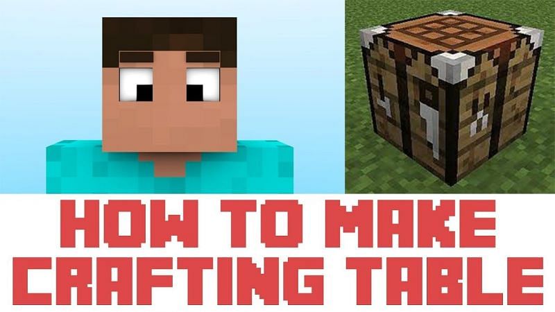 how to make a crafting table in minecraft 1.12