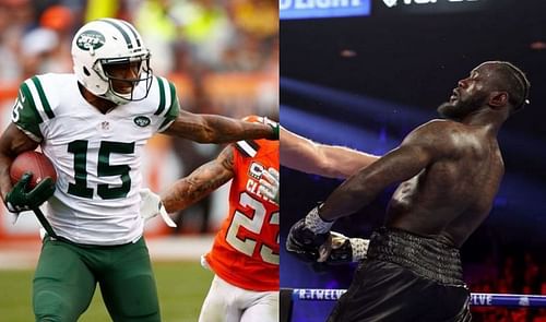 Brandon Marshall (Left), Deontay Wilder (Right)