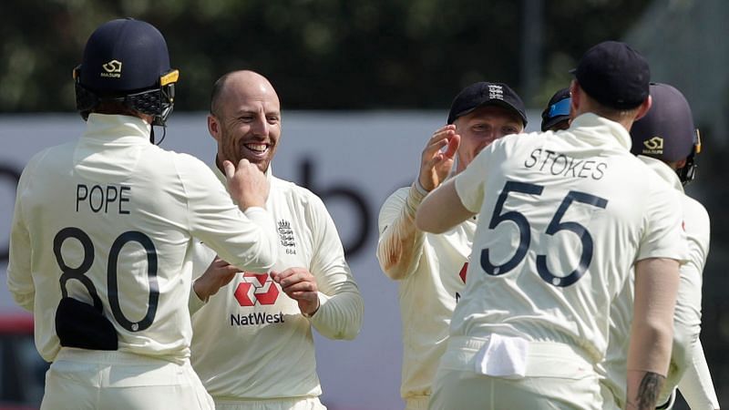 Jack Leach found turn and bounce on Day 1,