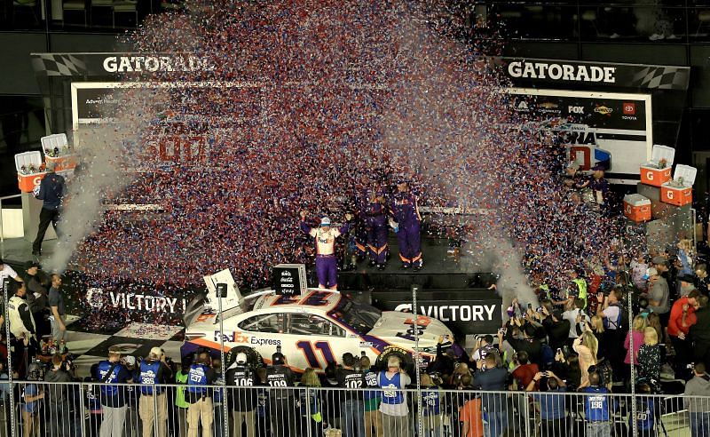 Denny Hamlin won the 2020 Daytona 500.