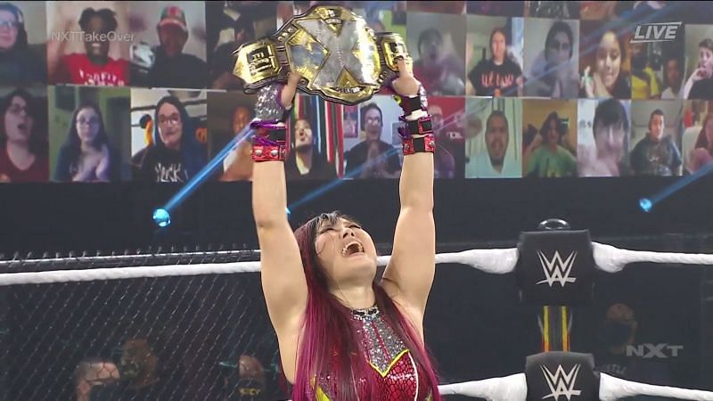 Io Shirai is still the NXT Women&#039;s Champion