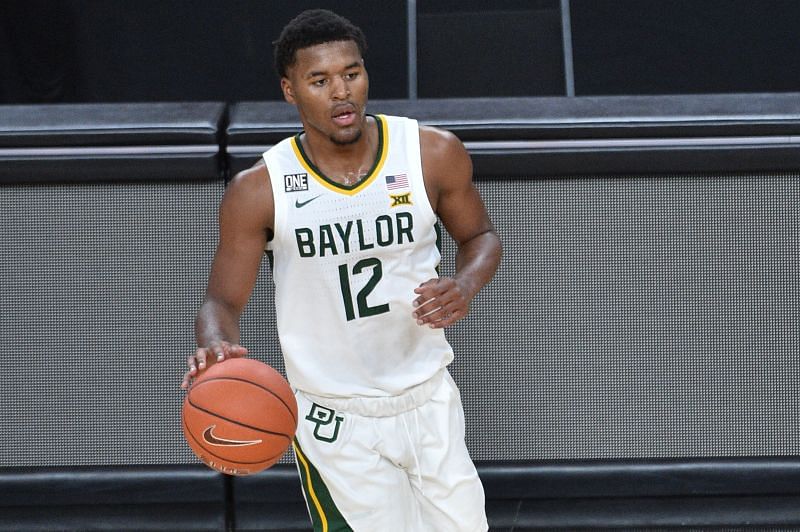 Wooden Award candidate Jared Butler #12 of the Baylor Bears