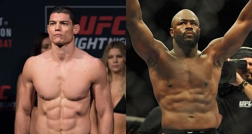 Alan Jouban (Left) and Rashad Evans (Right)