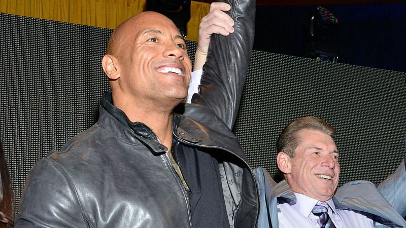 The Rock and Vince McMahon.