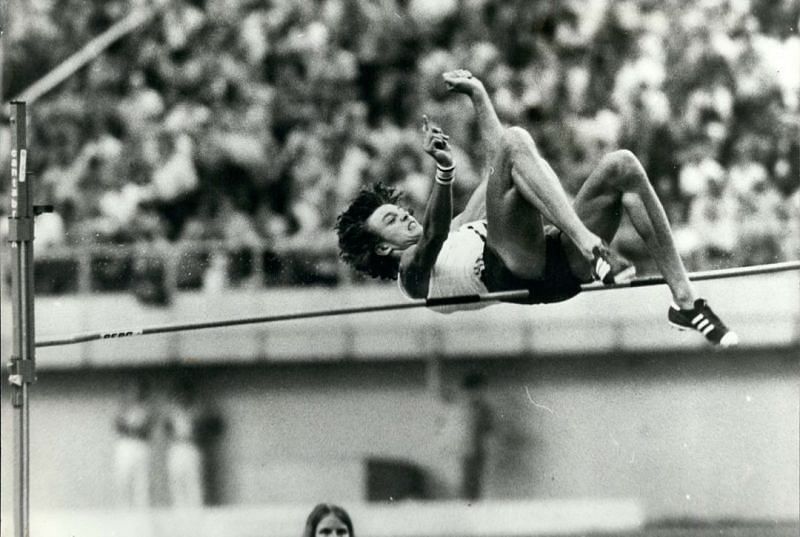 Jacek Wszola at the 1976 Montreal Olympics