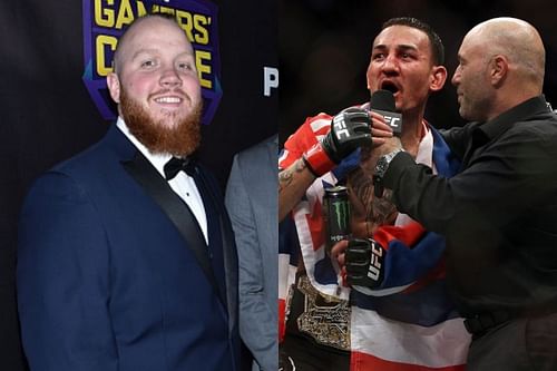 Popular streamer TimTheTatman and Max Holloway