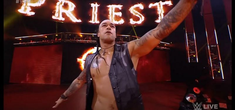 Damian Priest making his Monday Night RAW debut