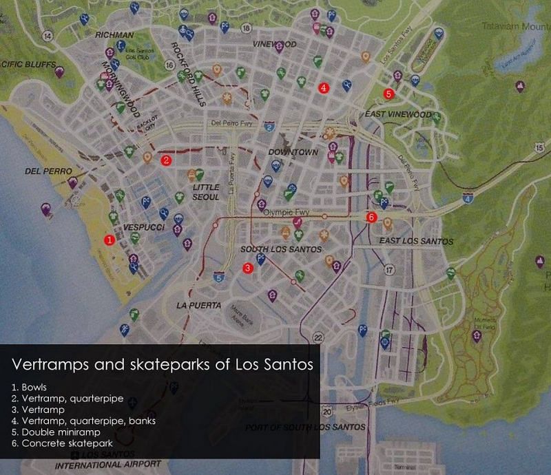 gta v airport map