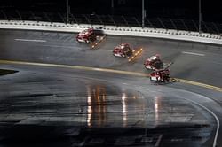 Watch: NASCAR Air Titan goes for spin while drying track at Daytona