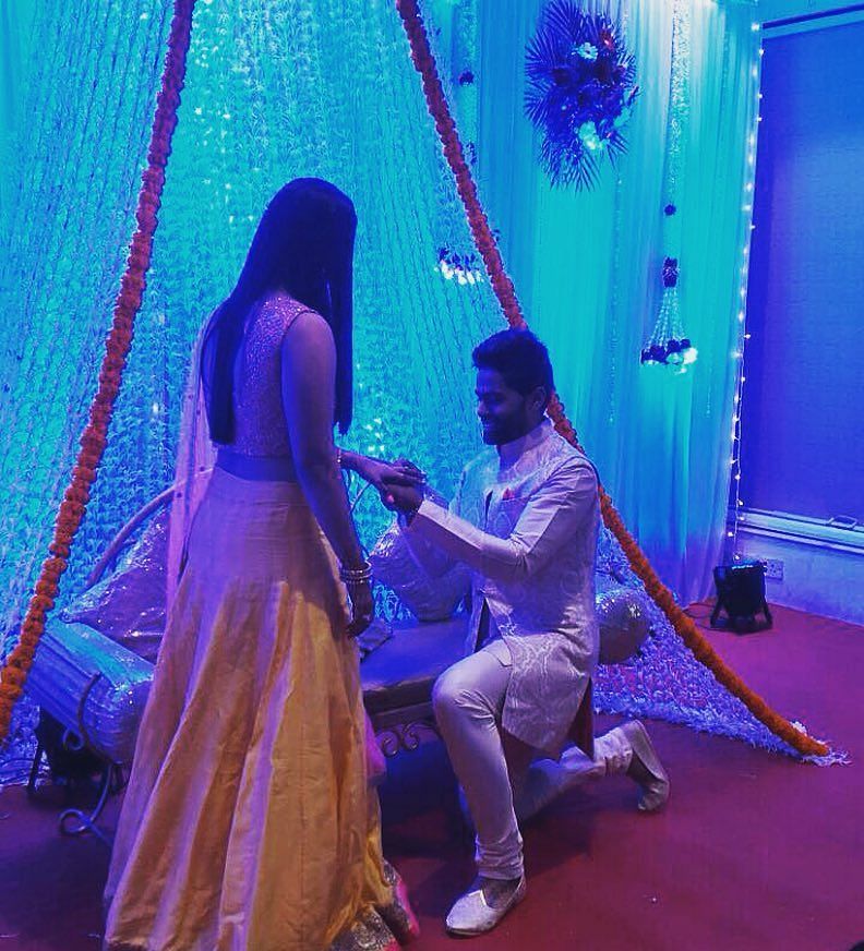 Suryakumar Yadav and his Fiance