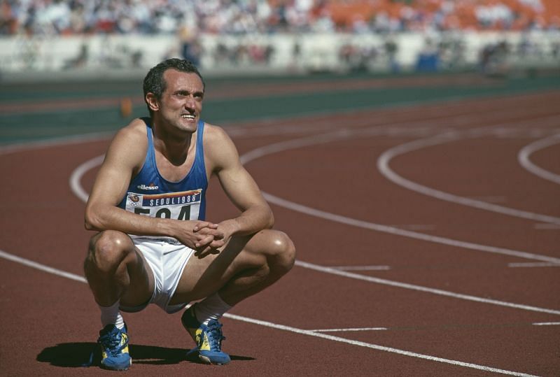 Pietro Mennea at the 1988 Summer Olympics