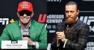 Colby Covington criticizes "washed up" Conor McGregor for asking the UFC to make his own belt