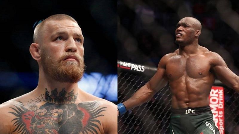 Conor McGregor (left); Kamaru Usman (right)