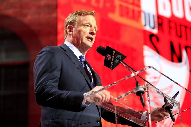 NFL Commissioner Roger Goodell, at the 2019 NFL Draft