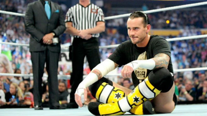 CM Punk is a five-time WWE World Champion