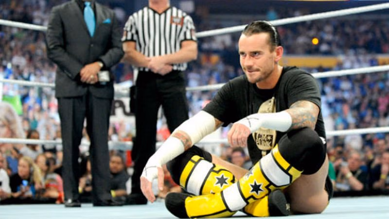CM Punk is a five-time WWE World Champion