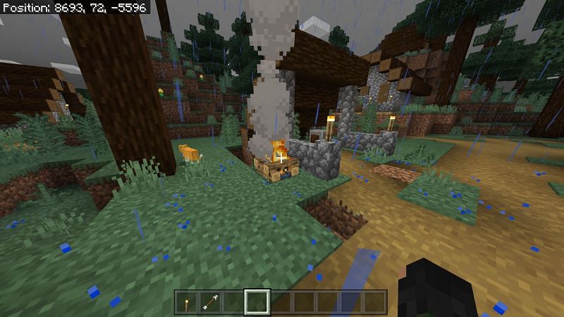 Minecraft Campfire Wiki Guide All You, How To Put A Fire Pit In The Ground Minecraft