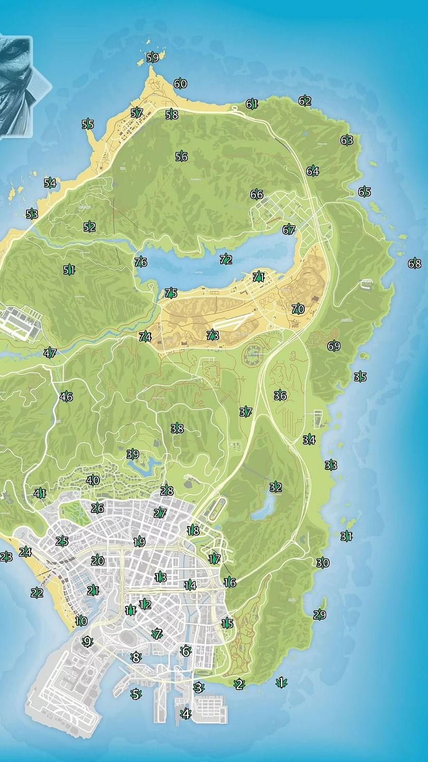 Interactive GTA 5 Map - GTA BOOM