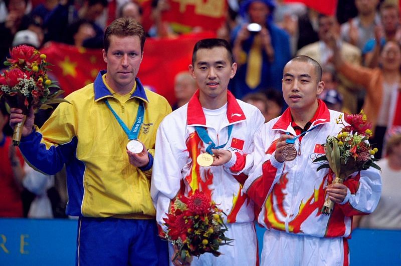 Jan-Ove Waldner - Silver medallist at 2000 Sydney Olympics