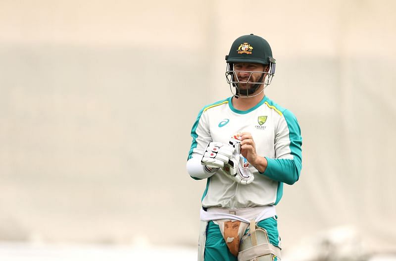 Matthew Wade in a training session.