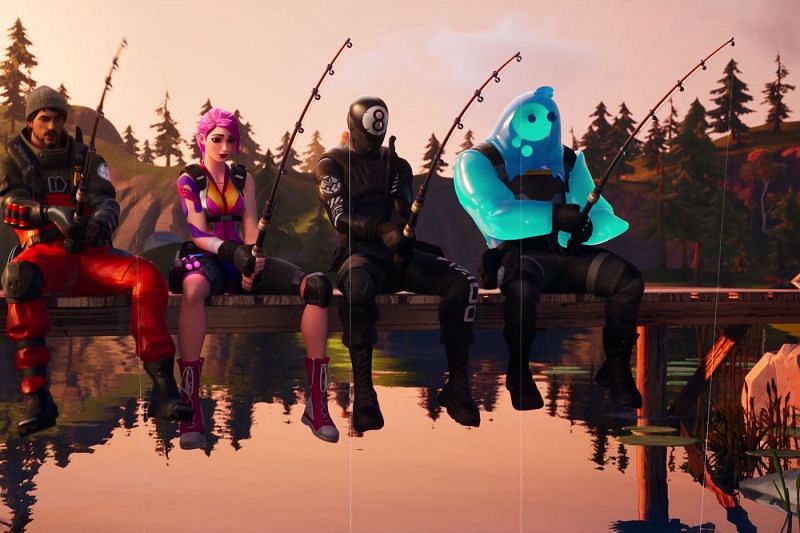 Fishing in Fortnite, via polygon.com