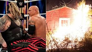 "The Fiend in a House Burning Match" - John Cena Sr. has an idea for Goldberg's retirement