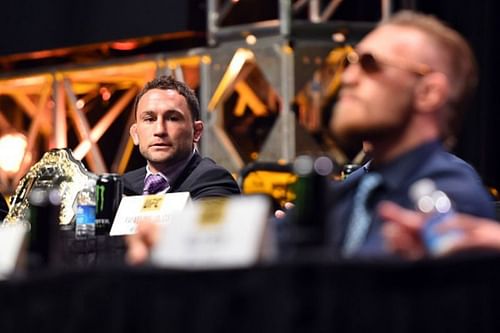 Frankie Edgar and Conor McGregor