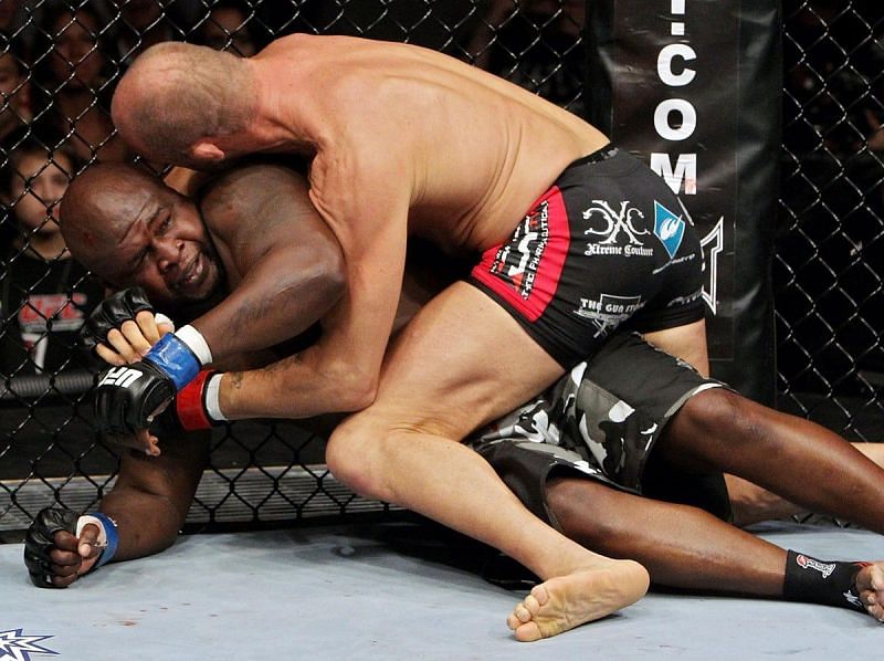 Randy Couture dominated James Toney in his only UFC fight.