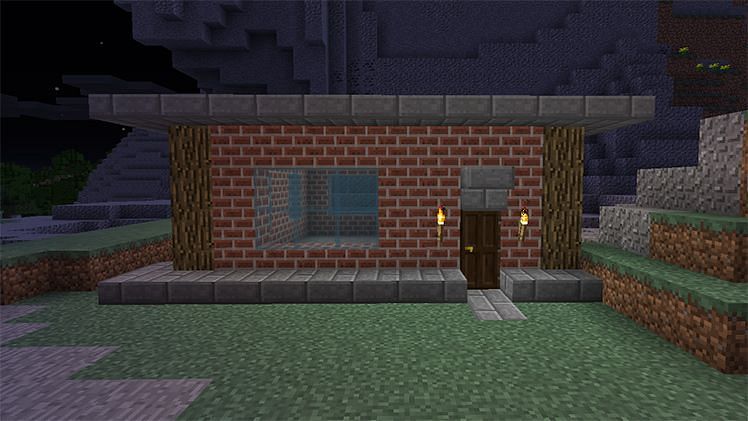Clay can be made into bricks for buillding (Image via Minecraft)