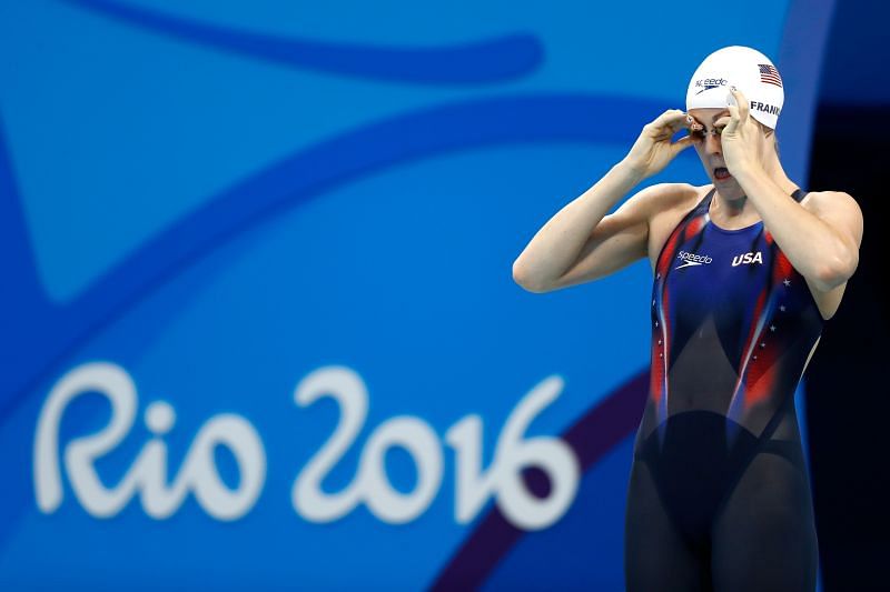 Missy Franklin at the Rio 2016 Olympic Games