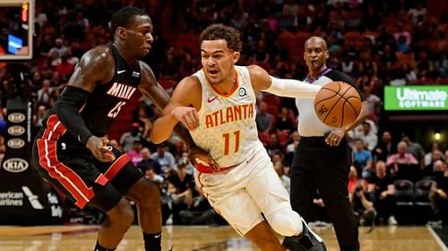 Atlanta Hawks face the Miami Heat on Sunday.