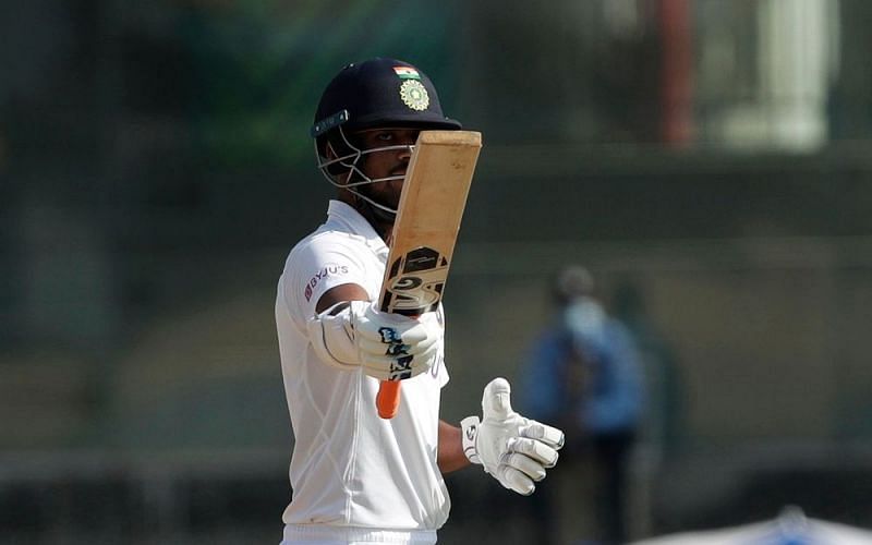 Washington Sundar scored his second half-century in Test cricket