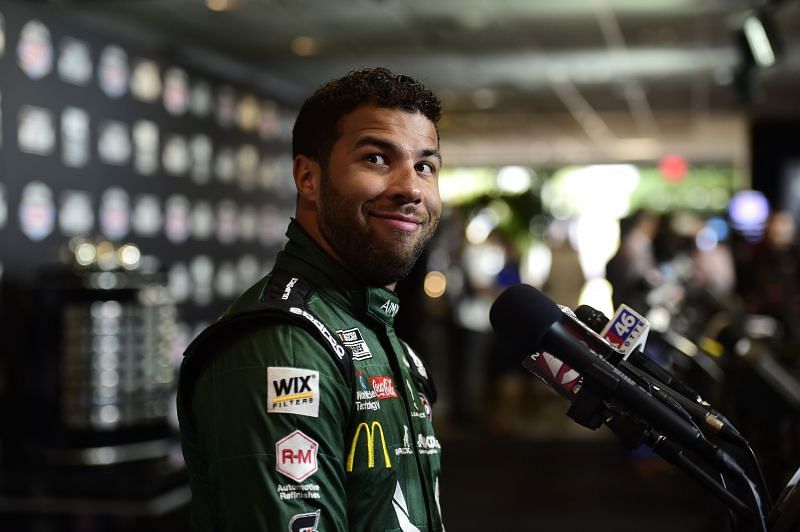 Bubba Wallace at 62nd Annual Daytona 500 Media Day&nbsp;(Photo by Jared C. Tilton/Getty Images)