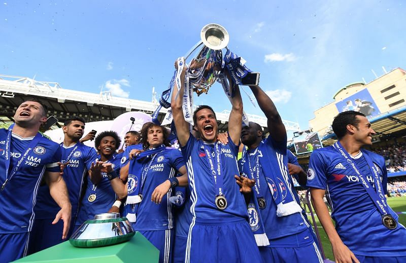 Cesar Azpilicueta has won two Premier League titles with Chelsea.