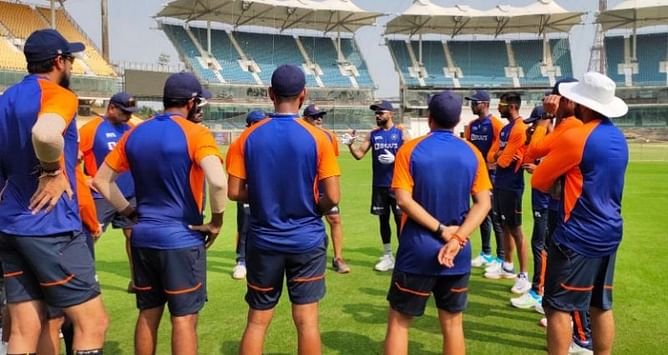 भारतीय टीम ने चेन्नई में शुरू किया अभ्यास सेशन