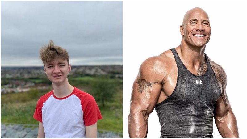 Image via TommyInnit &amp; Dwayne The Rock Johnson