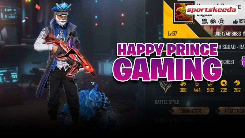 Happy Prince Gaming&#039;s Free Fire ID