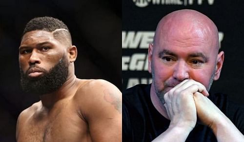 Curtis Blaydes and Dana White