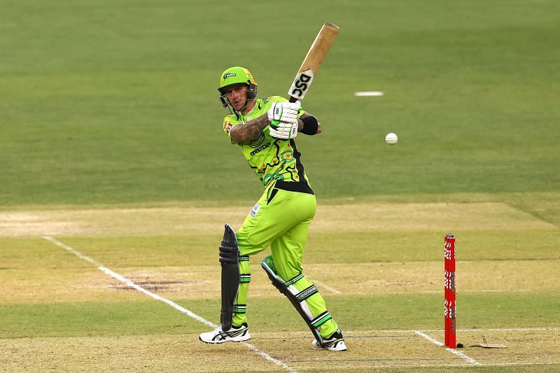 Alex Hales in action for Sydney Thunder