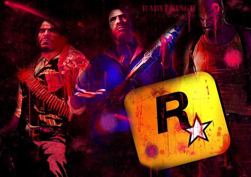 The history between Rockstar North and Rockstar Games is often intertwined (Image via HarviSingh, DeviantArt)
